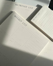 Weekly List Pad