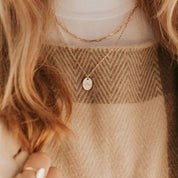 Madeline Gold Filled Paperclip Necklace: 16"