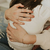 Madeline Gold Filled Paperclip Bracelet: 7"