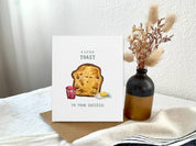 A toast to you congratulations card, Cute celebration card