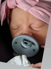 Pacifier Set Round (Iron & Sky)