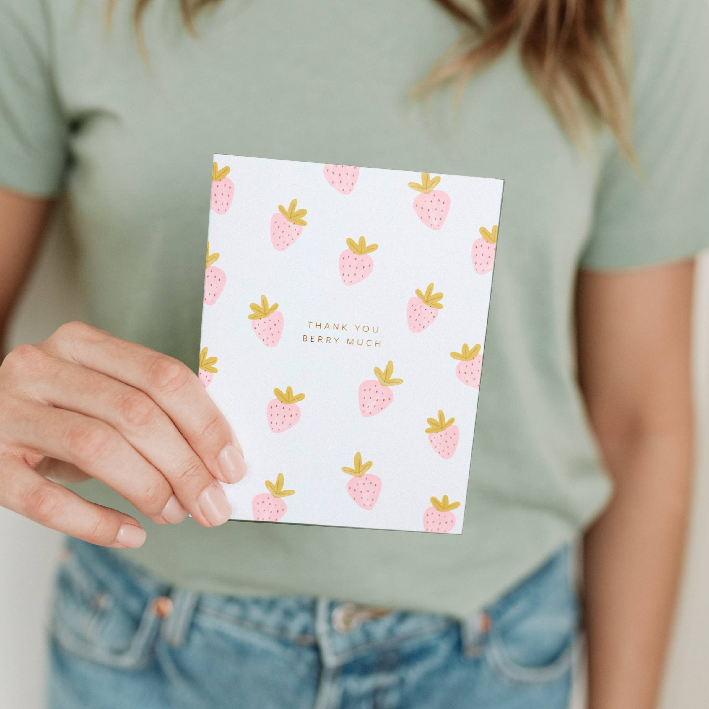 Thank You Berry Much Card | Boxed Set of 6