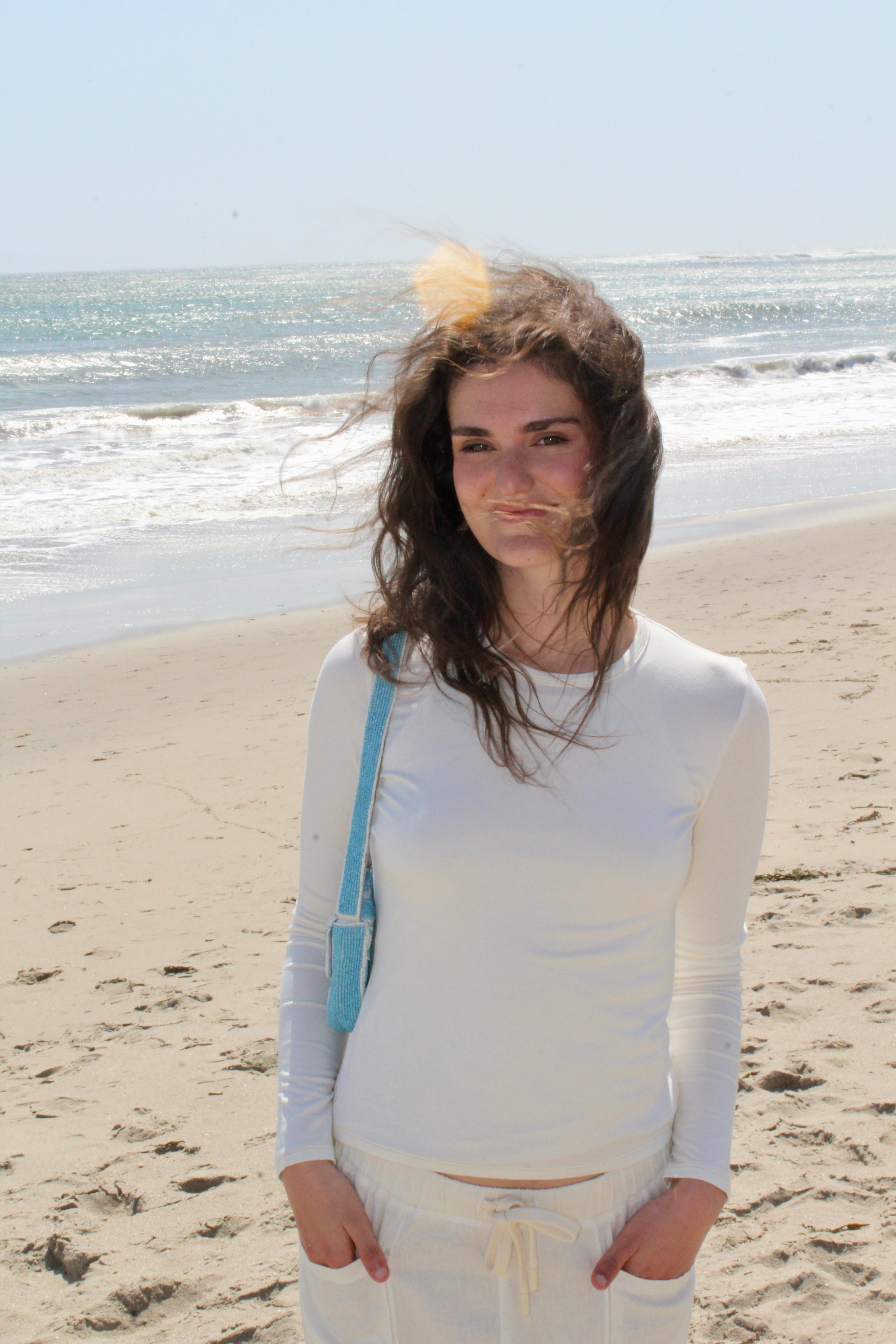 Softest Long Sleeve Tee - Coconut