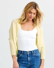 Cashmere Shrug - Buttermilk