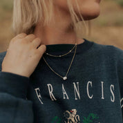 Blair Diamond Necklace: Gold