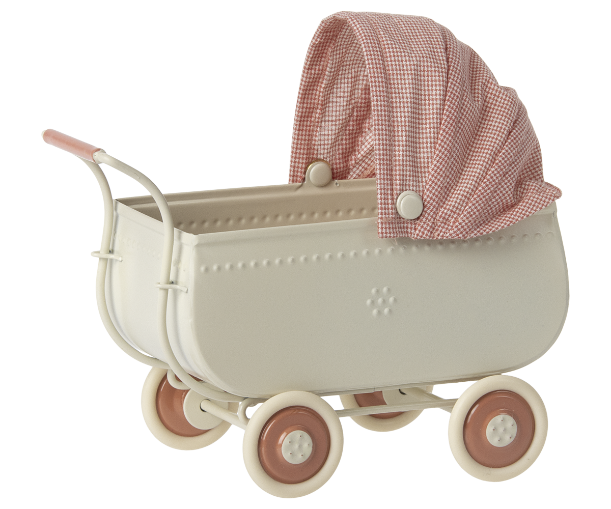 Maileg Pram Micro Coral