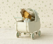Maileg Pram Micro Blue - view 3