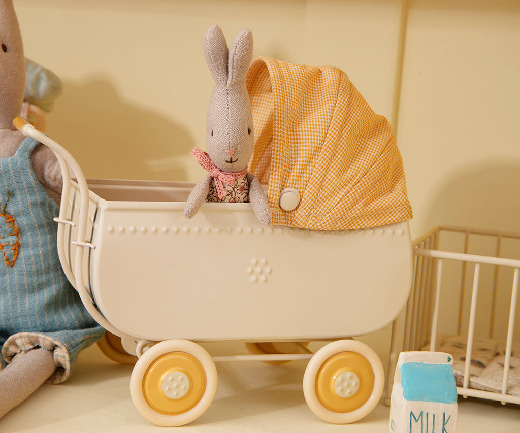 Maileg Pram Micro Yellow - view 2