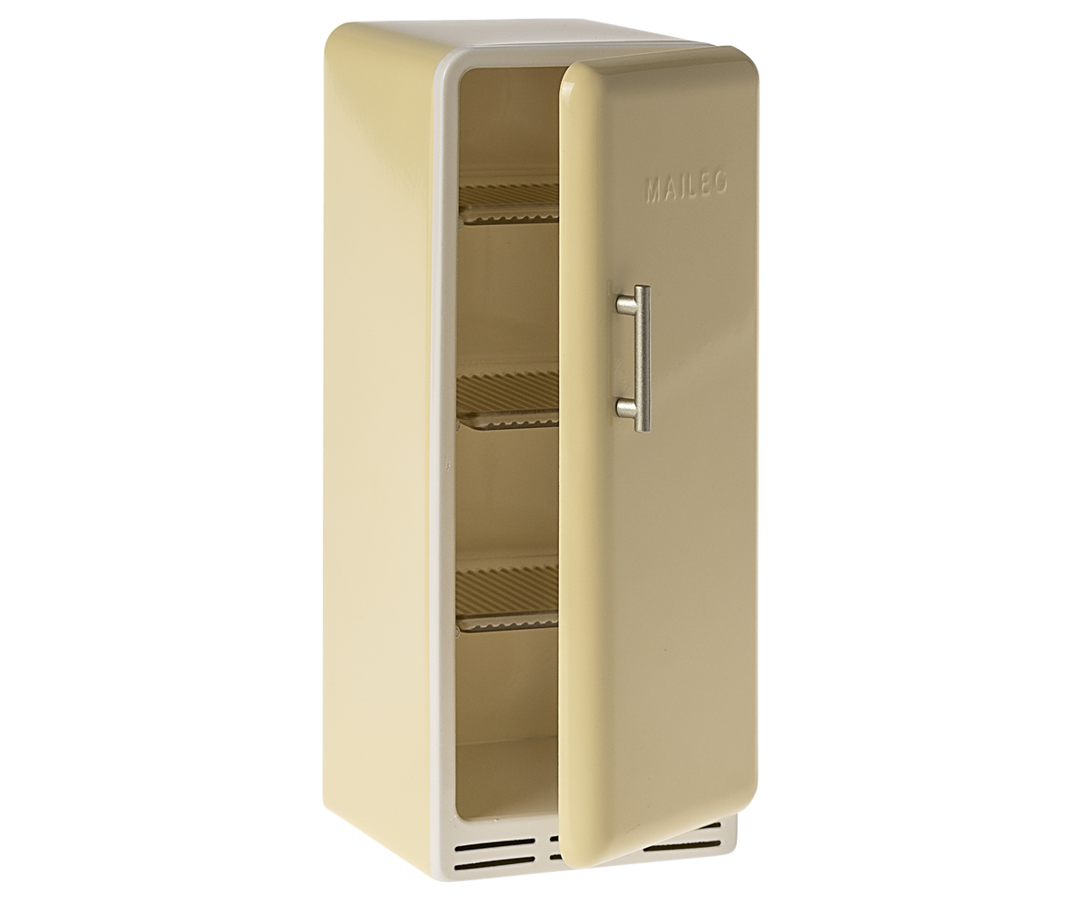 Maileg Fridge Miniature Yellow - view 4