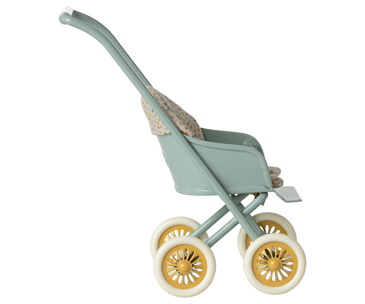 Maileg Stroller Micro Mint - view 3