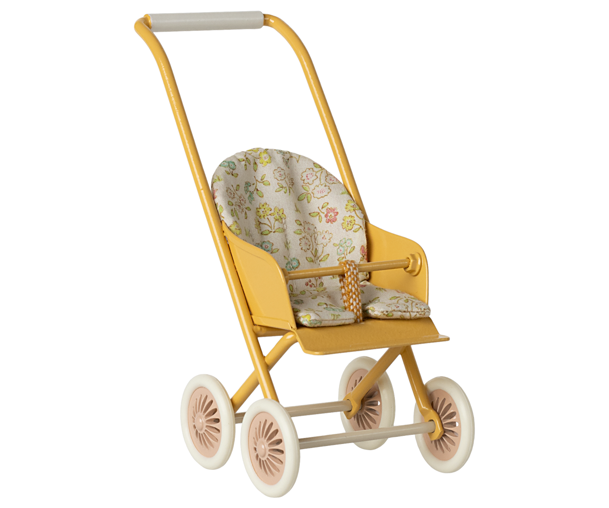 Maileg Stroller Micro Yellow
