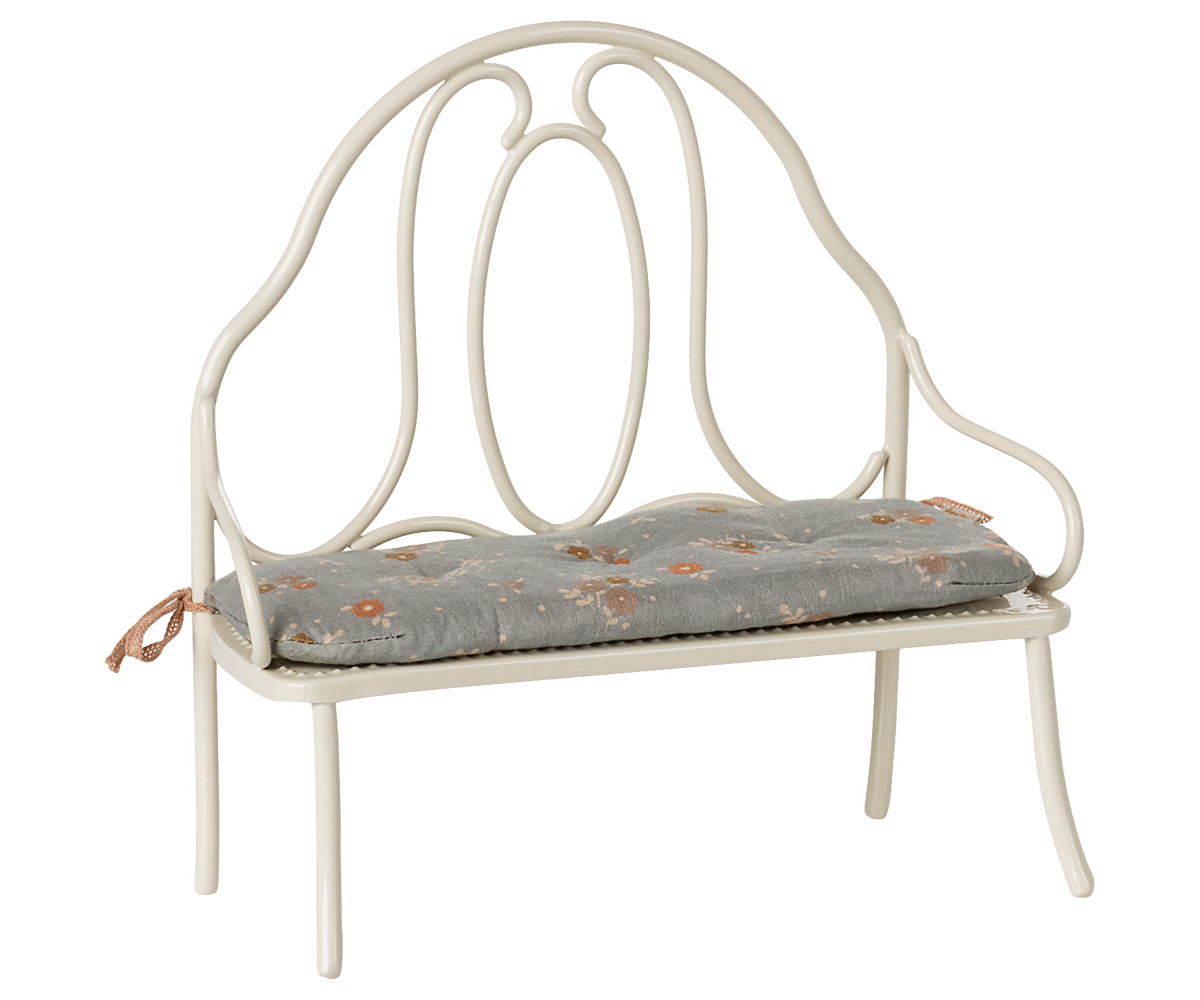 Maileg Vintage Bench Mini Off White