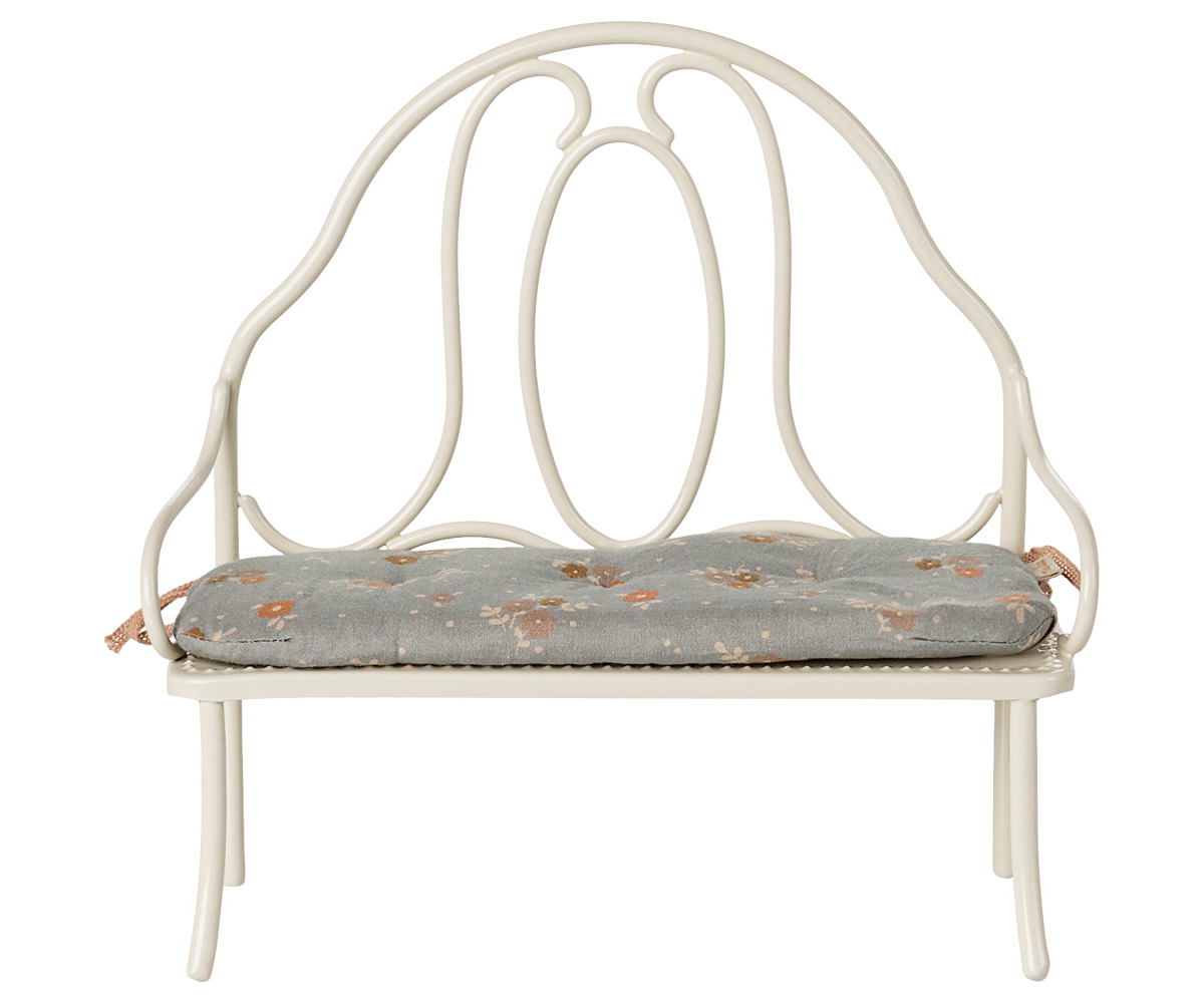 Maileg Vintage Bench Mini Off White - view 4