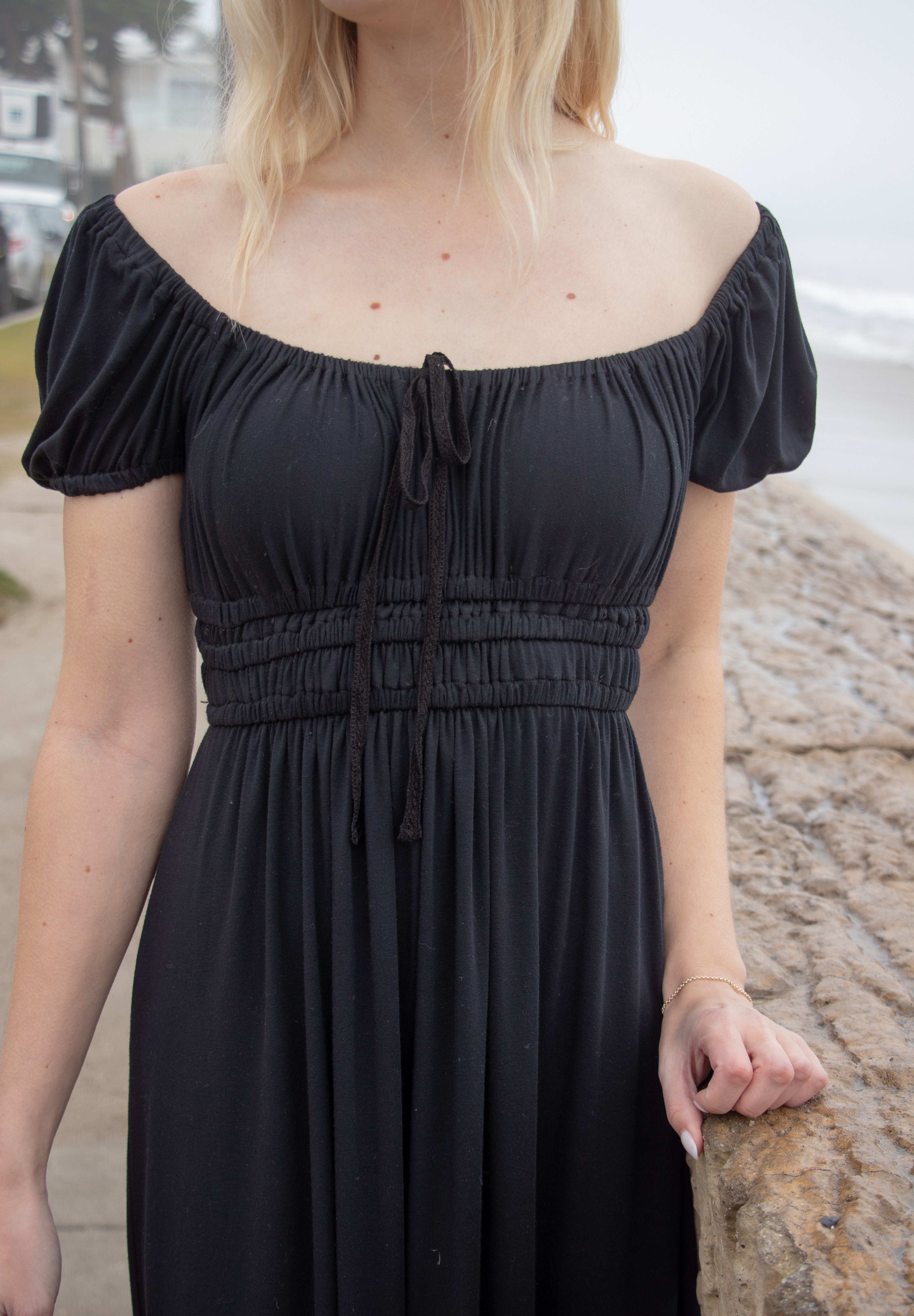 Softest Spa Dress - Black