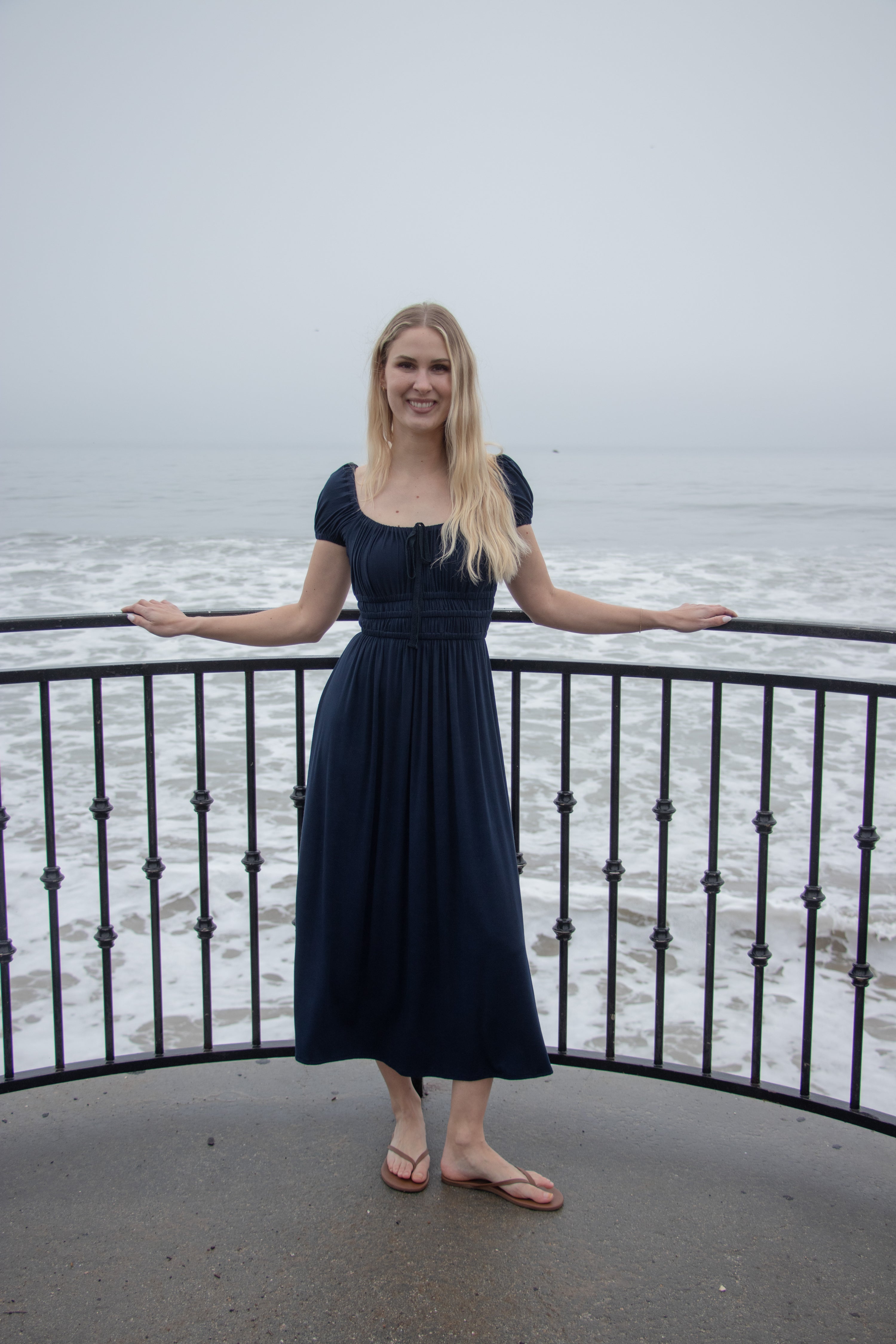 Softest Spa Dress - Ocean Blue