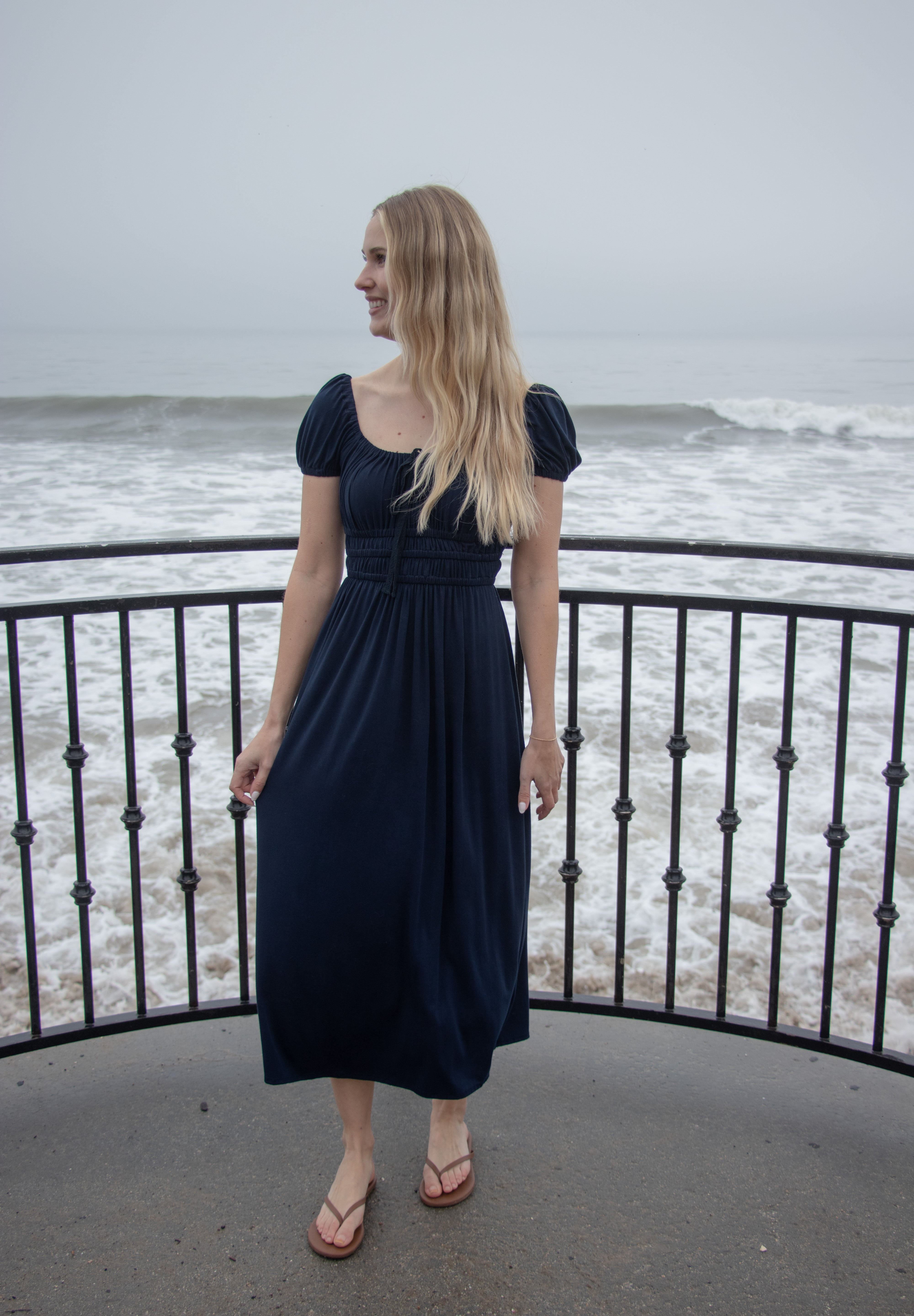 Softest Spa Dress - Ocean Blue