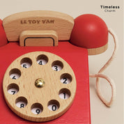 Vintage Wooden Phone