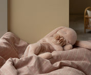 Sleeping Bunny Plush - Small - Powder