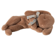 Sleeping Bunny Plush - Small - Soft Brown