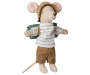 Maileg Hiker mouse Big brother Stripes