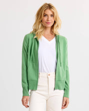 Essential Cashmere Hoodie - Matcha