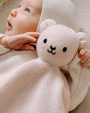 Baby bear lovey (blush)