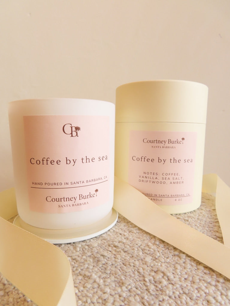 Coffee by the Sea Candle