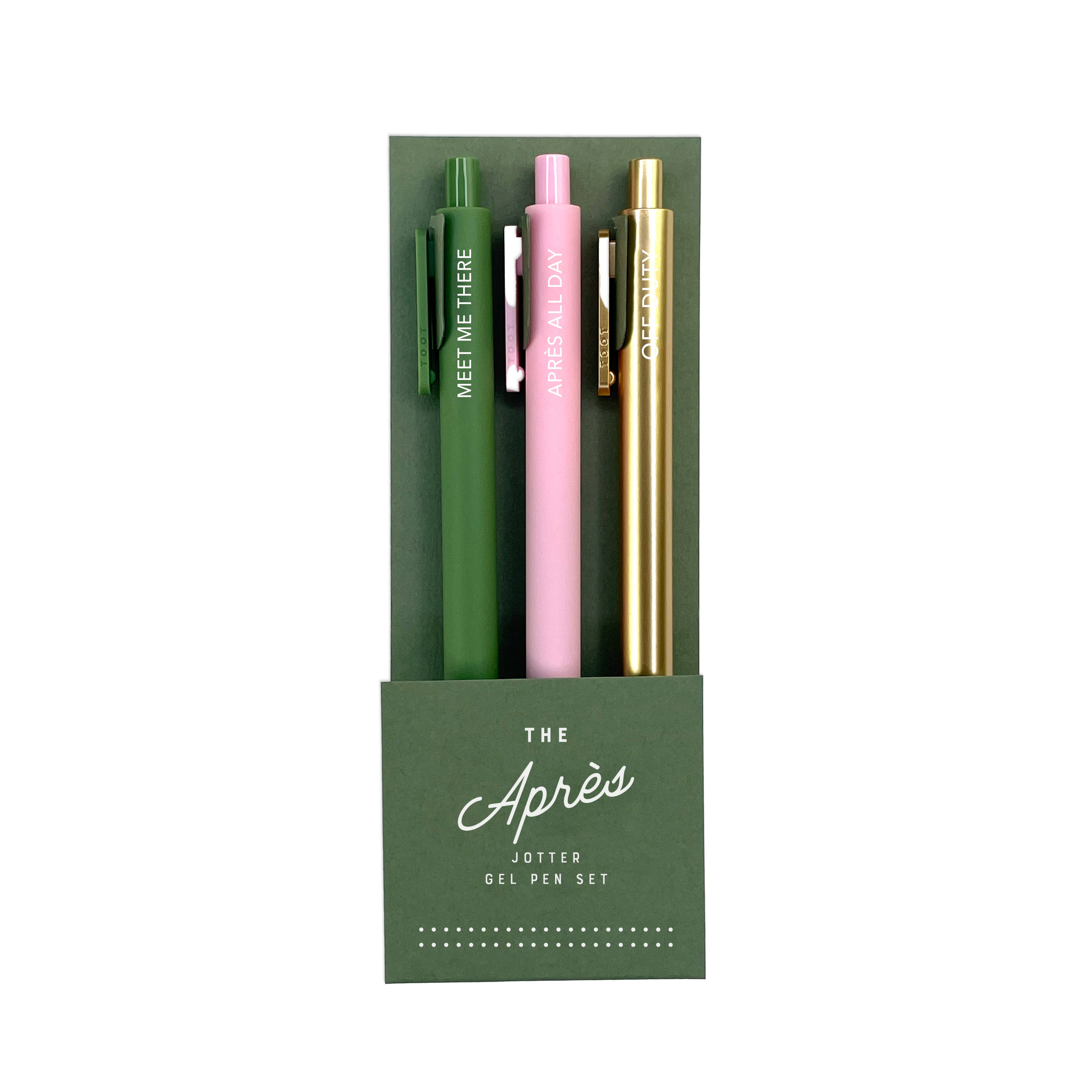 Après Jotter Gel Pen: Set of 3