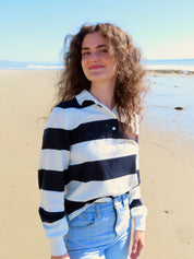 Frances Top - Ocean Blue