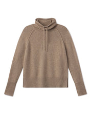 Cashmere Drawstring Funnel- Driftwood