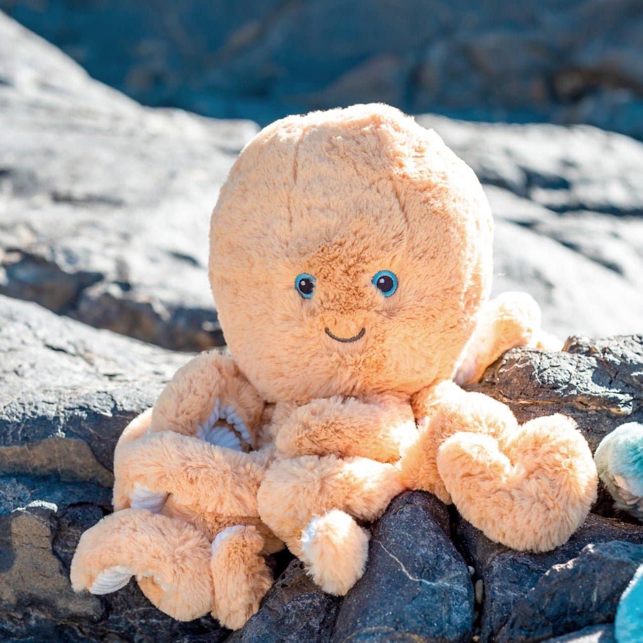 Ollie Octopus Gold Soft Toy 15"/38cm