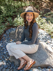 Softest Long Sleeve Tee - Stone Grey