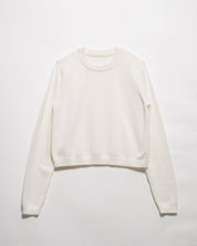 Fine Cotton Crewneck - Beige