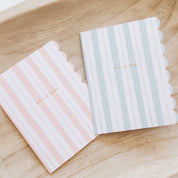 Hello Baby - Stripes Pink Card
