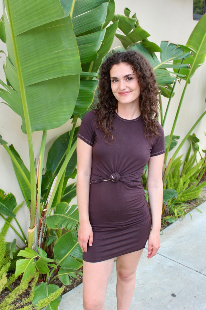 Softest Tank Dress - Coffee
