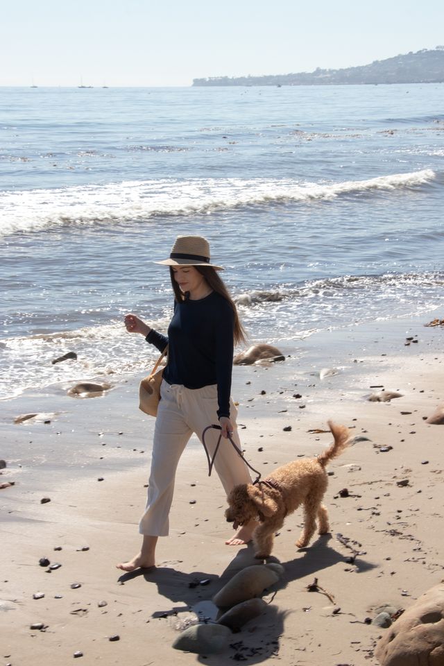 Softest Long Sleeve Tee - Ocean Blue