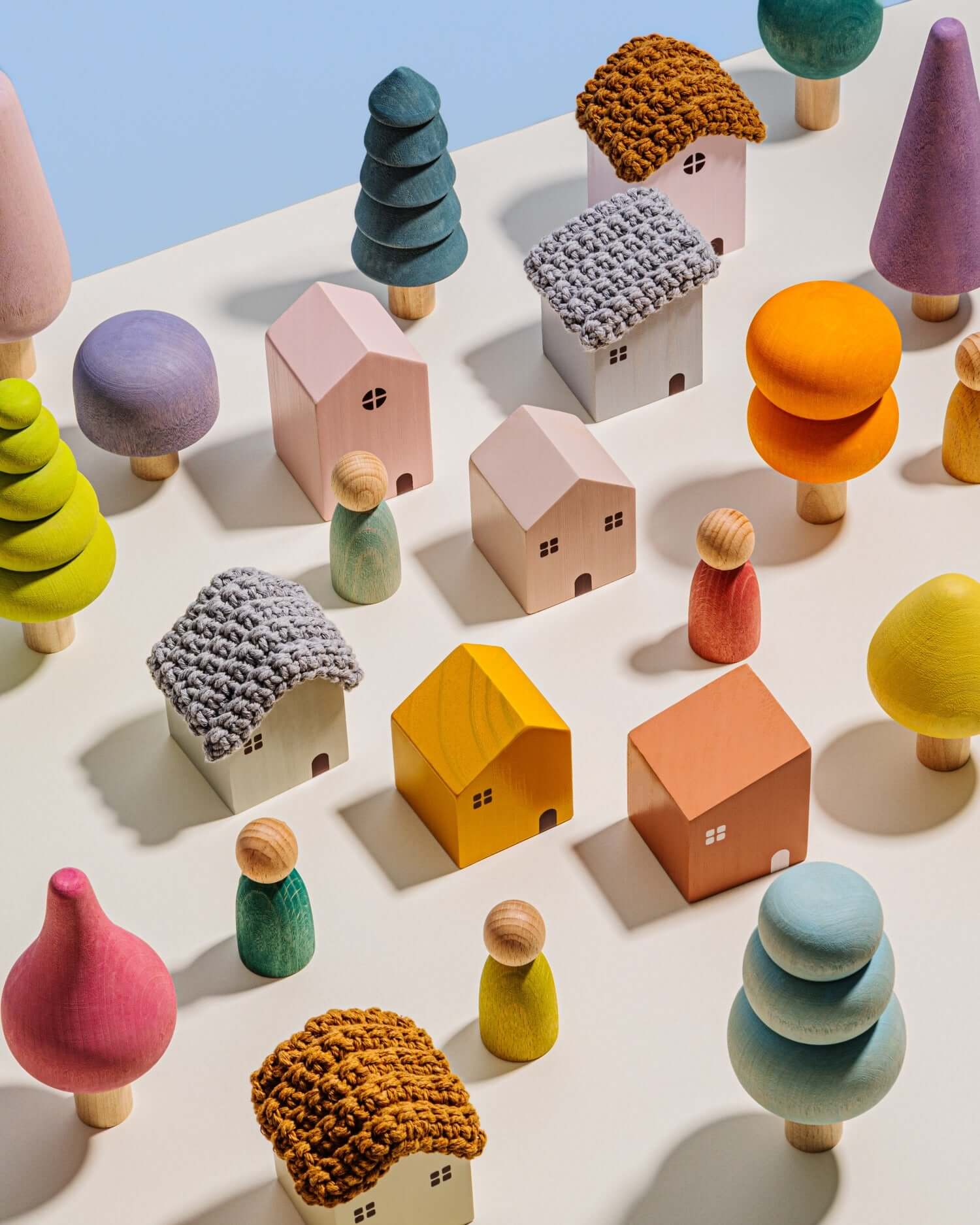 Bergen Building Blocks - Pastel