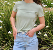 Softest Tee - Agave Green
