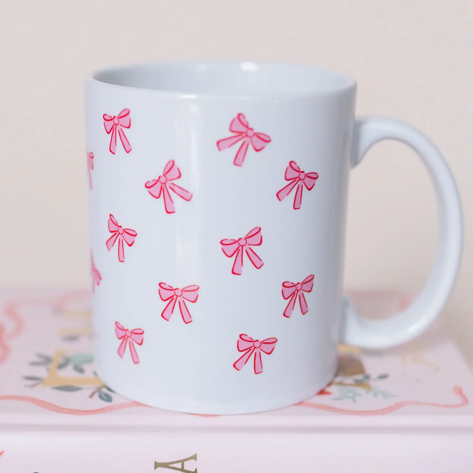 Pink Bows Coquette Mug - Pippi