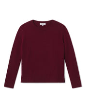 Essential Cashmere Crew-Barolo