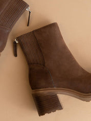 Coffee Lug Chelsea Bootie -Coffee