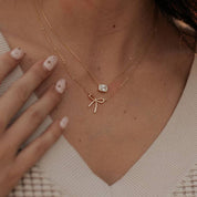 Blair Diamond Necklace: Gold