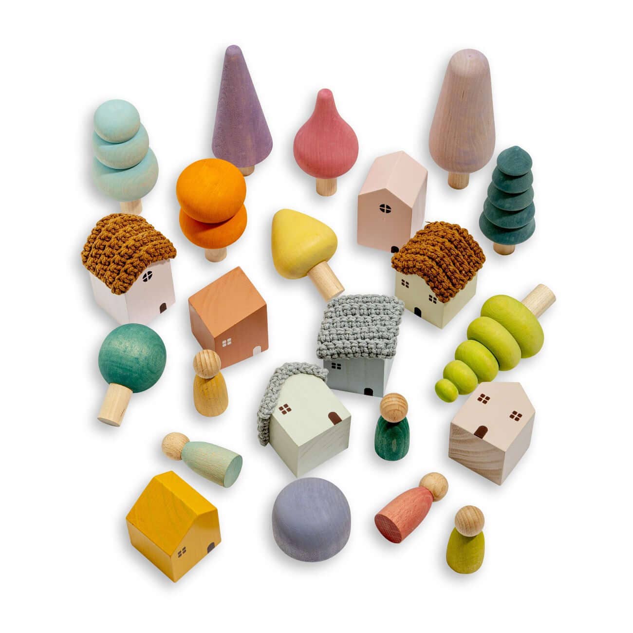 Bergen Building Blocks - Pastel