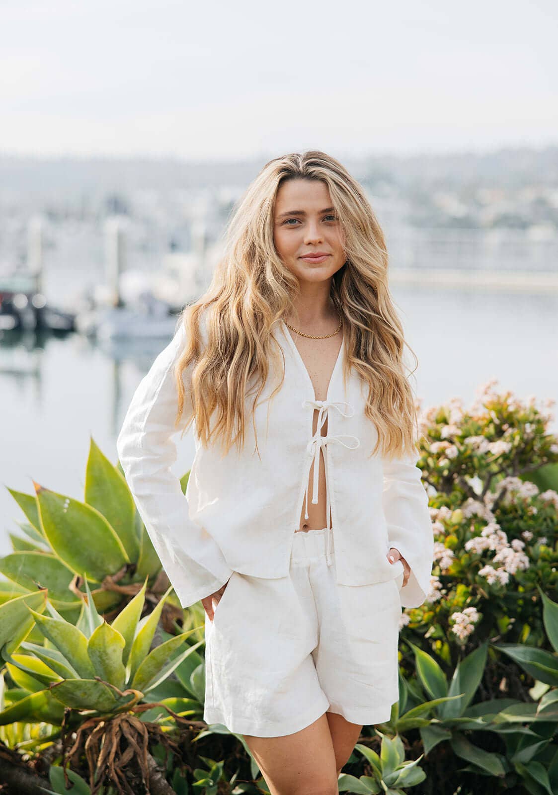 Hudson Linen Shorts