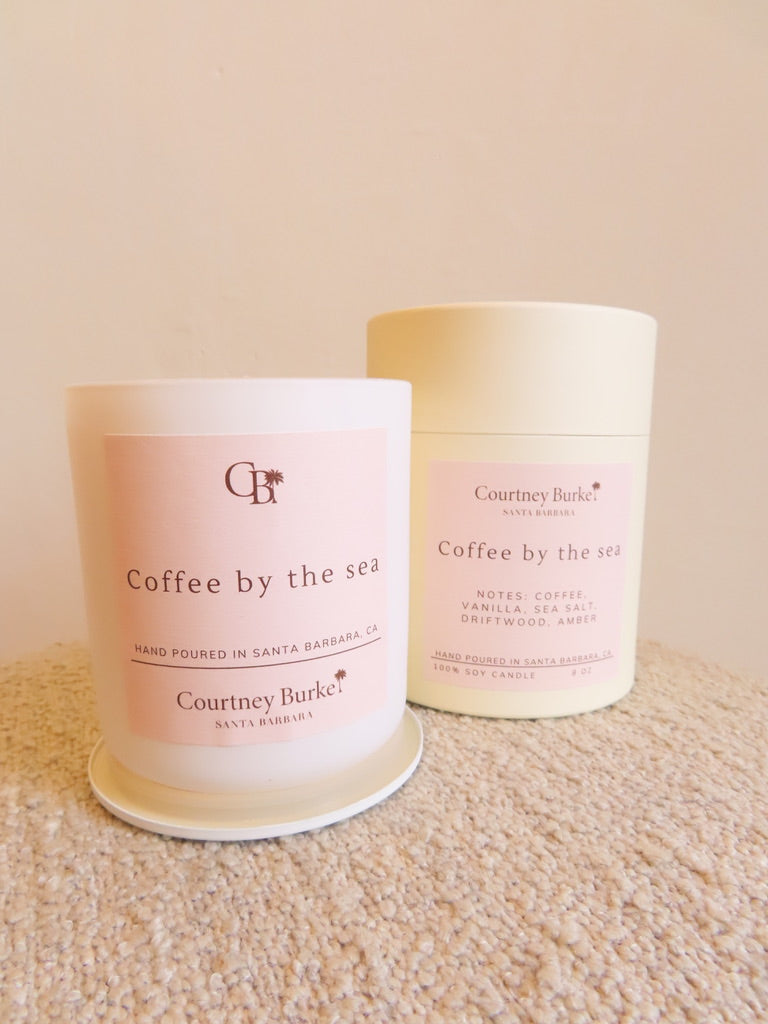 Coffee by the Sea Candle