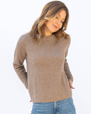 Cashmere Fisherman Crew: Driftwood
