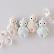 Baby parrot (mauve), gives 5 meals