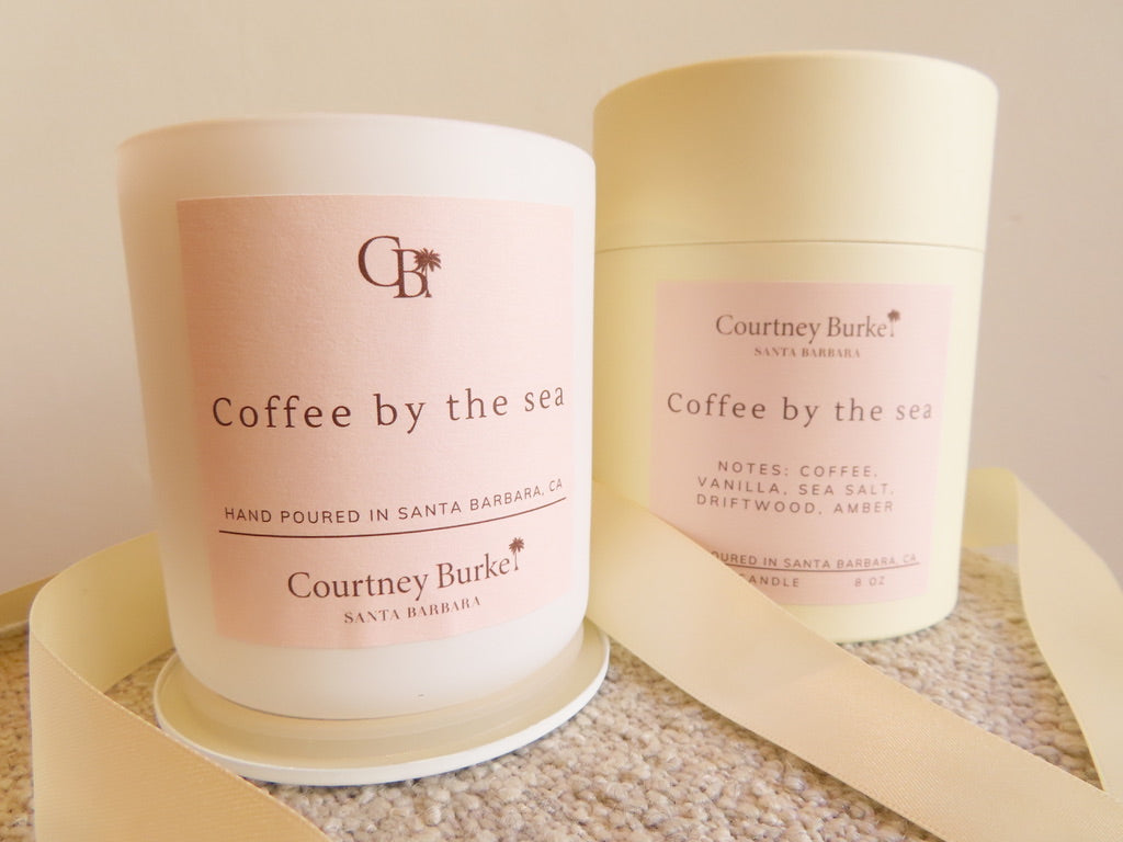 Coffee by the Sea Candle