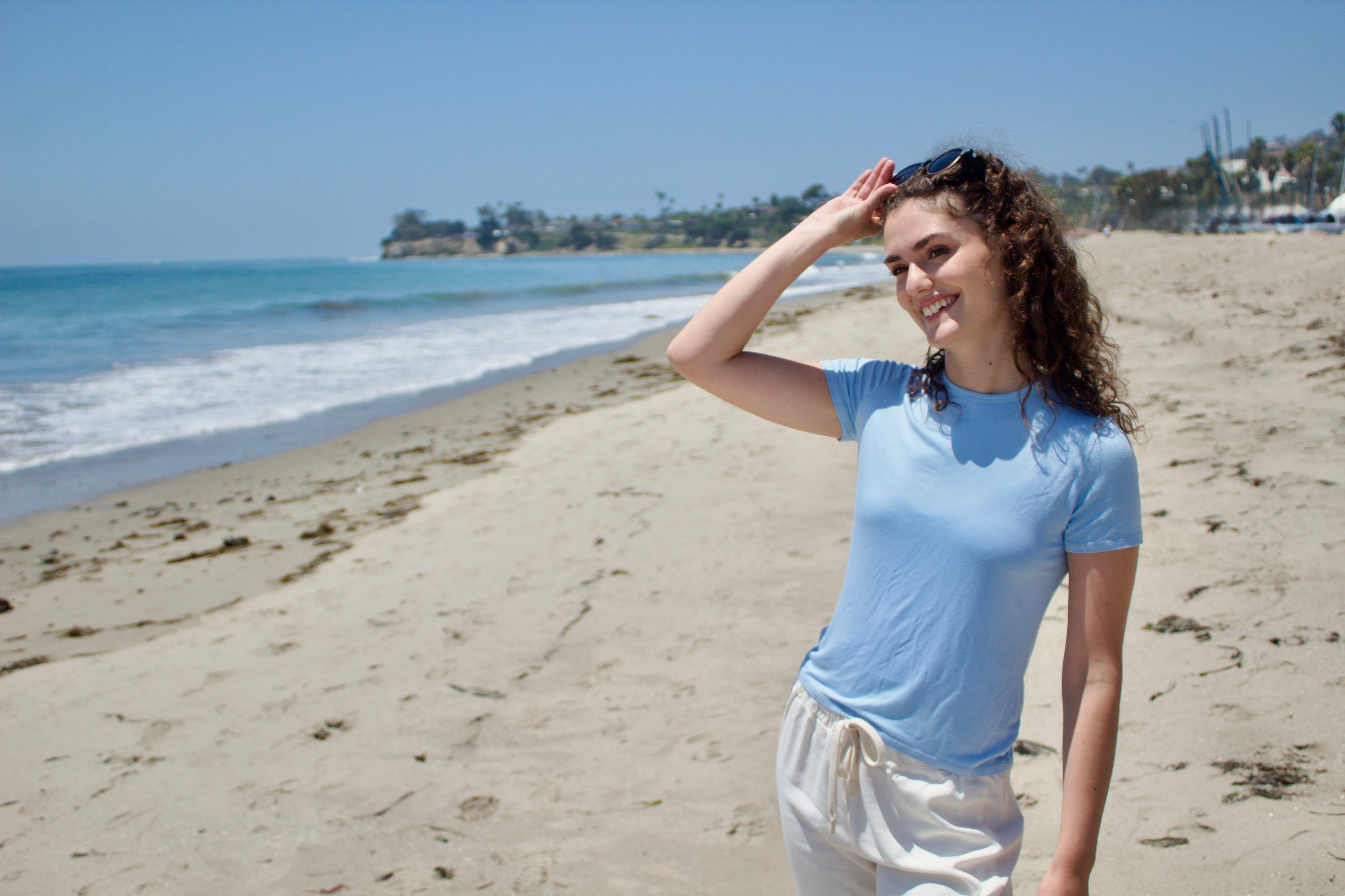 Softest Tee - Sea Breeze