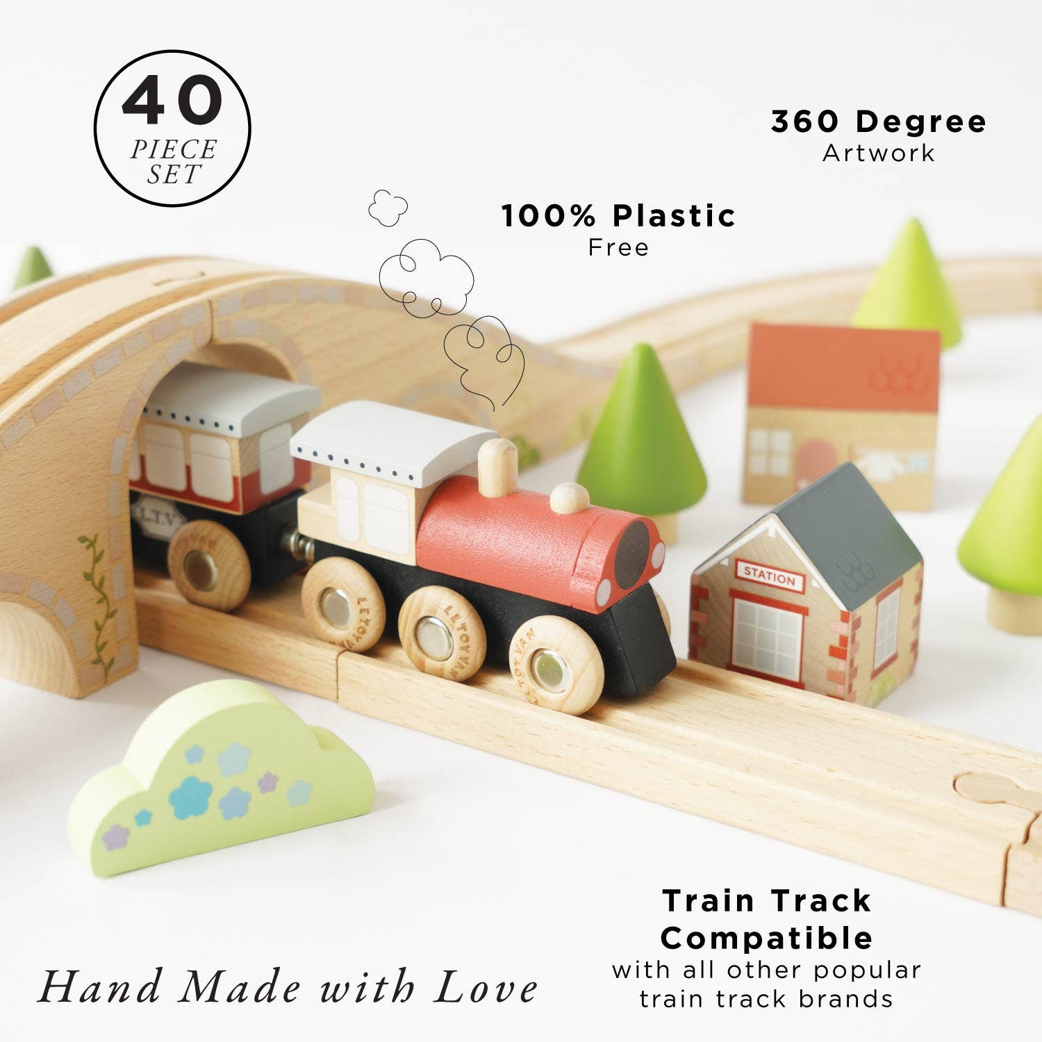 Figure of 8 Train Track